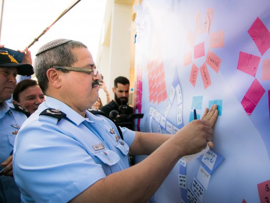 מפכ&quot;ל המשטרה- יום המעשים הטובים